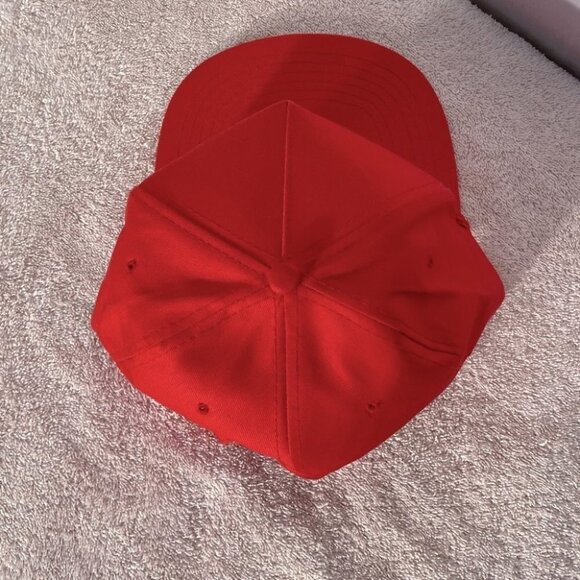 Vintage Kim Co Aluminum Specialists Edmonton Alta Red Trucker Hat - Picture 4 of 8